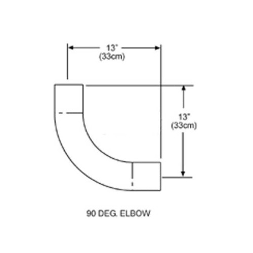 90 ELBOW, FOR STRAIGHT INFRARED