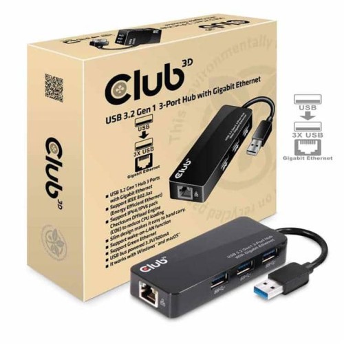 USB 32GEN1TO3XUSB30GIETRJ45BK