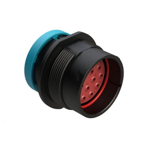 16 POSITION RECEPTACLE, PIN, SHE