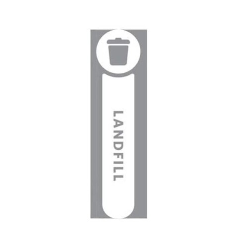 WASTE STREAM LABEL LANDFILL KIT