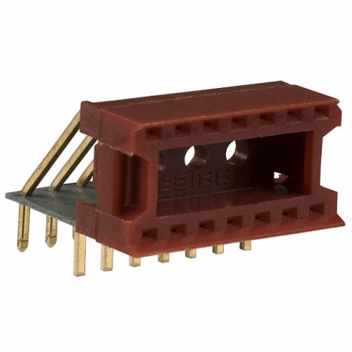CONN IC DIP SOCKET 14POS GOLD