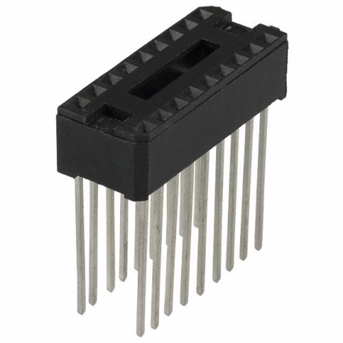 CONN IC DIP SOCKET 18POS TIN