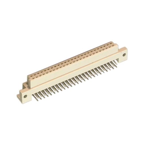 CONN DIN RCPT 50POS PCB RA GOLD