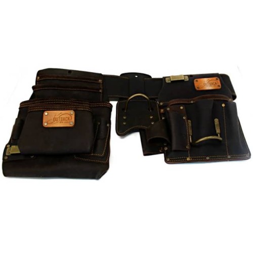 4-PIECE DRYWALLER'S RIG LEATHER