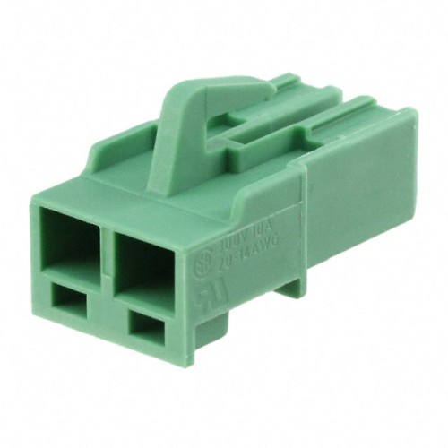TERM BLOCK PLUG 2POS STR 7.62MM