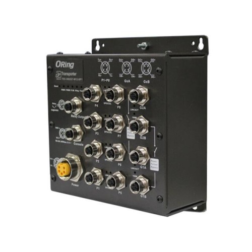 EN50155 IP40 8X 10/100TX (M12)