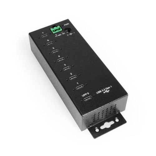 7-PORT USB3.2 GEN 1 USB-C HUB W