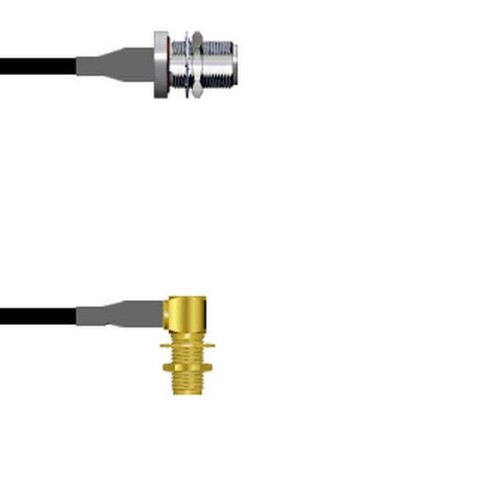 CBL ASSY SMA-N JACK RG174 9.843"
