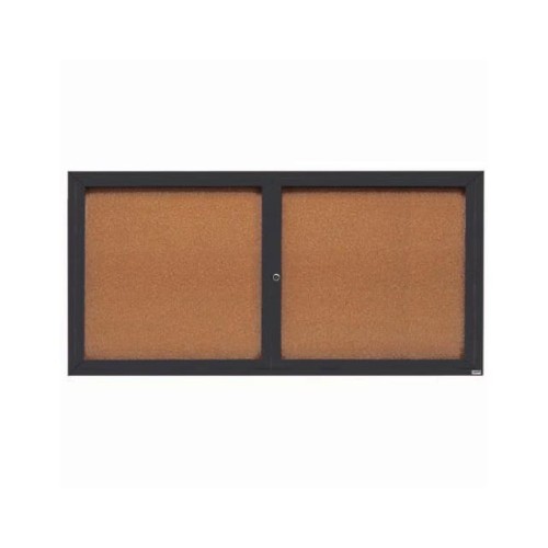 2 DOOR FRAMED ILLUMINATED ENCLOS