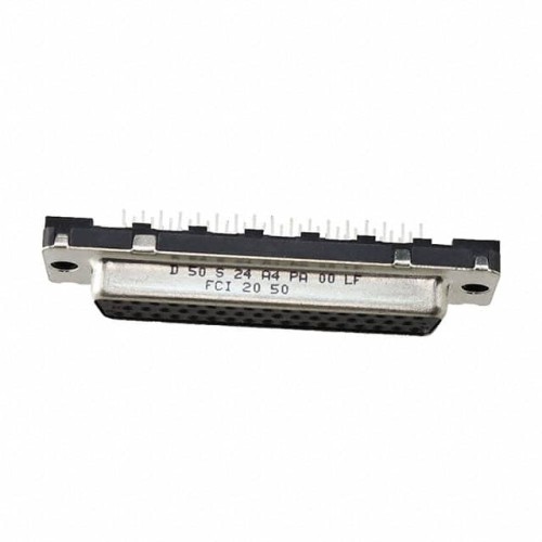 CONN D-SUB RCPT 50POS VERT SLDR
