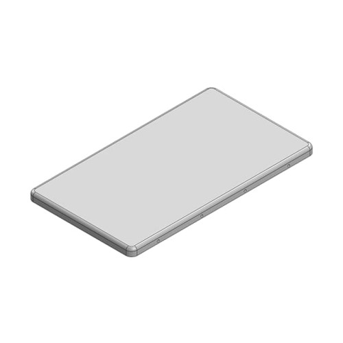 RF SHLD COVER 1.413"X2.5" SNAP