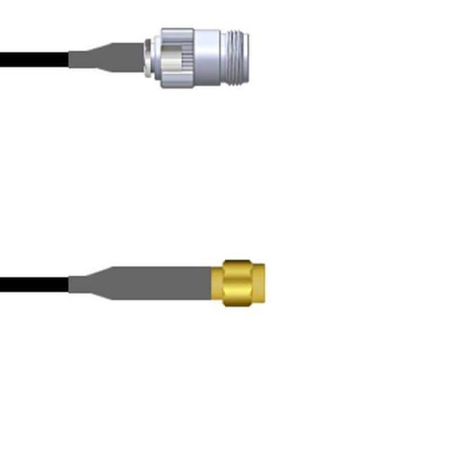 CBL ASSY RP-SMA TO N RG174 2.5M