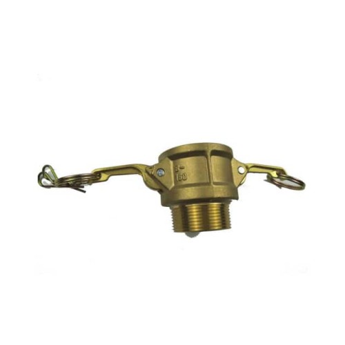 3/4" BRASS TYPE B COUPLER W/THRE