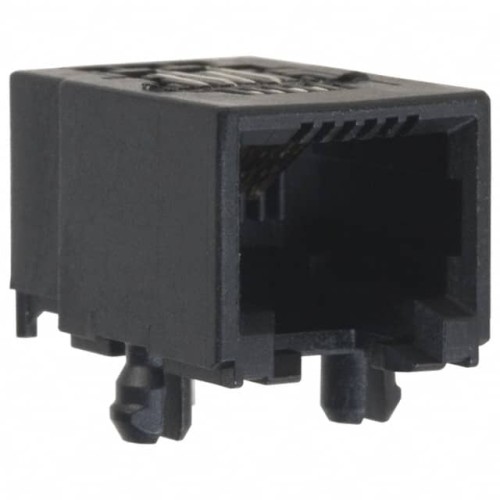 CONN MOD JACK 6P4C R/A UNSHLD