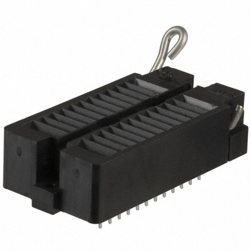 CONN IC DIP SOCKET ZIF 24POS TIN