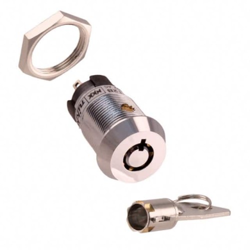 SWITCH KEYLOCK 2POS SPDT 3A 250V