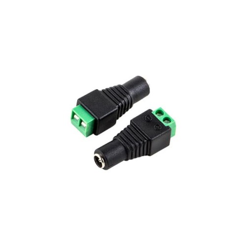 DC BARREL JACK ADPTR FEMALE 2PK