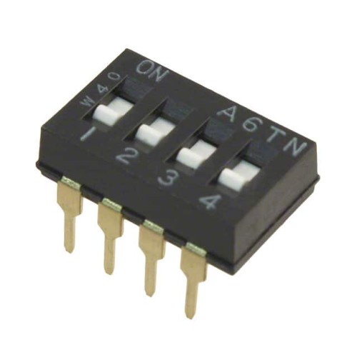 SWITCH SLIDE DIP SPST 25MA 24V
