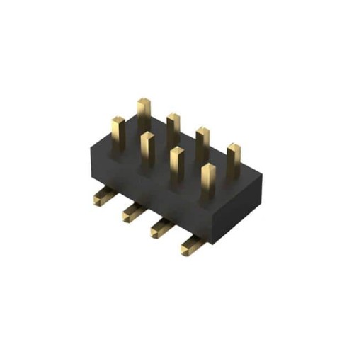 8POS, 2MM PITCH PIN HDR, DIL, SM