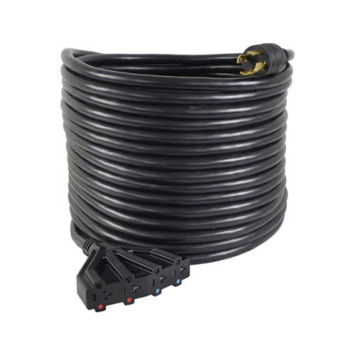 CORD 10 AWG 50' BLACK
