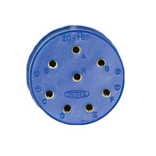 INSERT, SOCKETS, 8 POS, SOLDER C