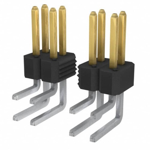 CONN HEADER R/A 22POS 2.54MM