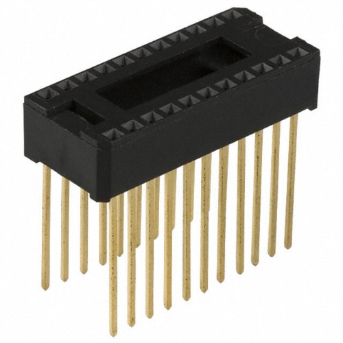 CONN IC DIP SOCKET 22POS GOLD