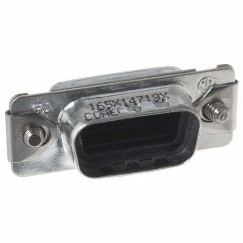 CONN CAP DB9 WR SOCKET W/FLANGE