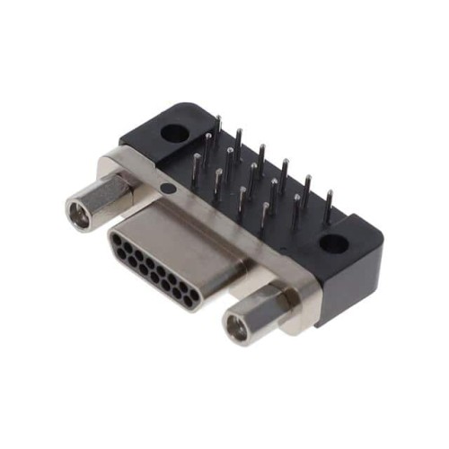D-SUB, PLUG, .050", 2ROW, 15POS,