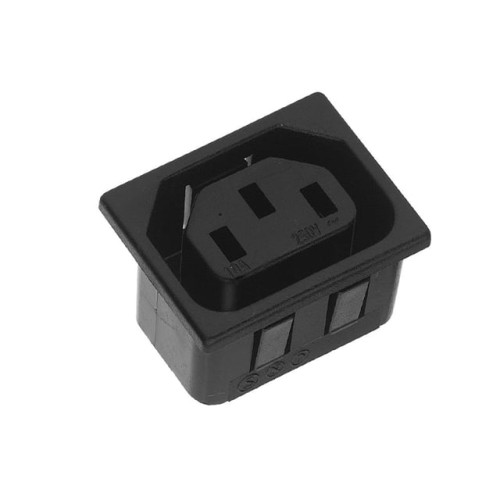 PWR ENT MOD RCP IEC 320-C13 PNL