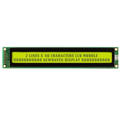 LCD MOD 80DIG 40X2 TRANS YLW/GRN
