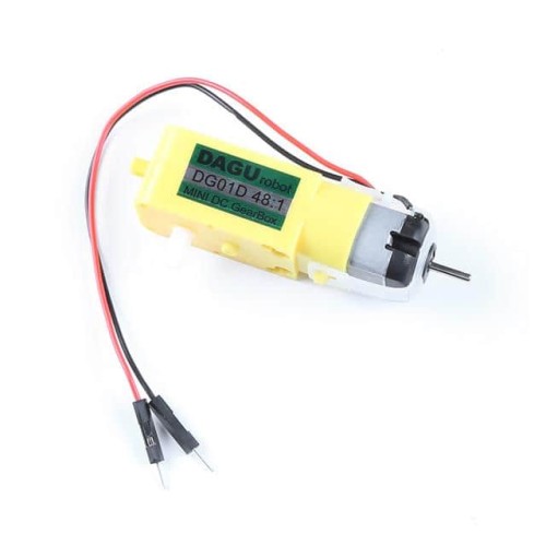 HOBBY GEARMOTOR - 140 RPM, MALE