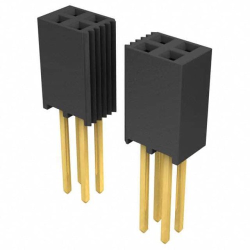 CONN RCPT 10POS 0.1 GOLD PCB
