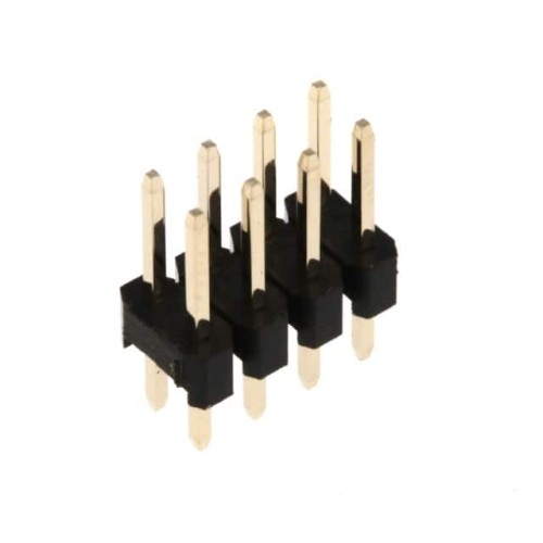 PIN HEADER, THR, DUAL ROW, .100"