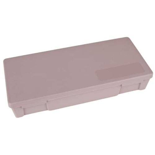 BOX PLAS TAUPE 13.5"L X 5.750"W