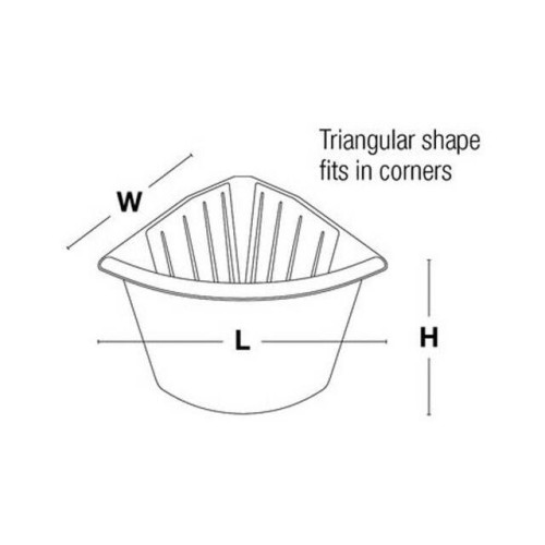 CORNER FEEDER, 32"