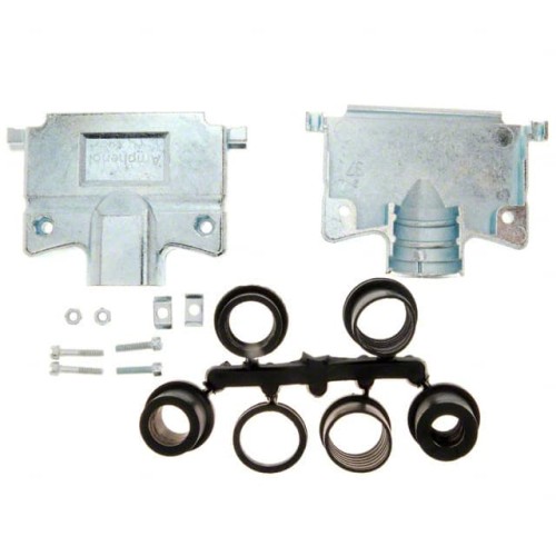 CONN BACKSHELL 37POS 180DEG SHLD