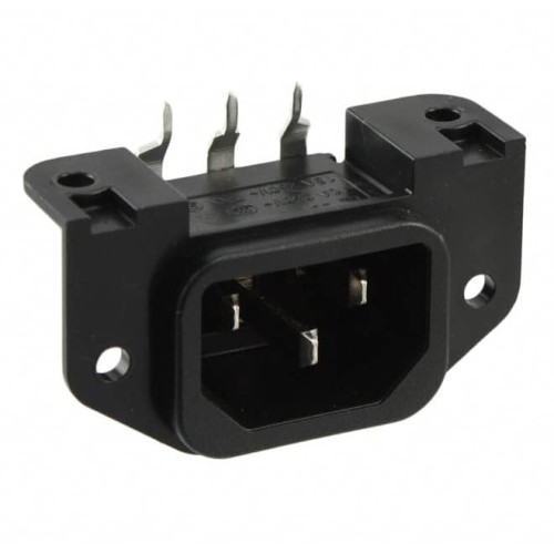 PWR ENT RCPT IEC320-C14 PNL SLDR