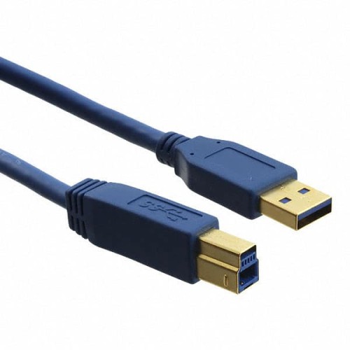 CABLE A PLUG TO B PLUG 3.28'
