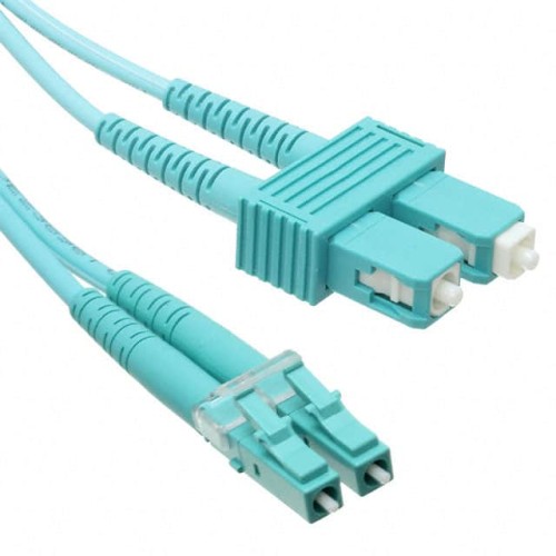 FIBER OPTIC CBL LC-SC DUPLEX 5M