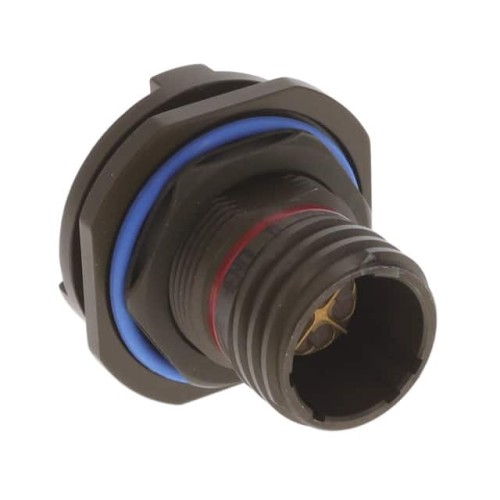 CONN RCPT FMALE 8POS GOLD SOLDER