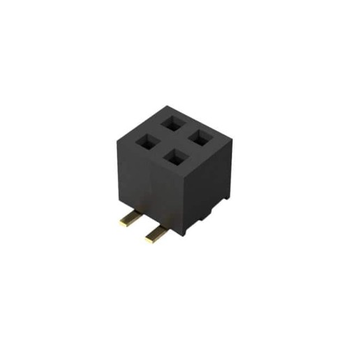 4POS, 2MM PITCH SOCKET, DIL, SMT