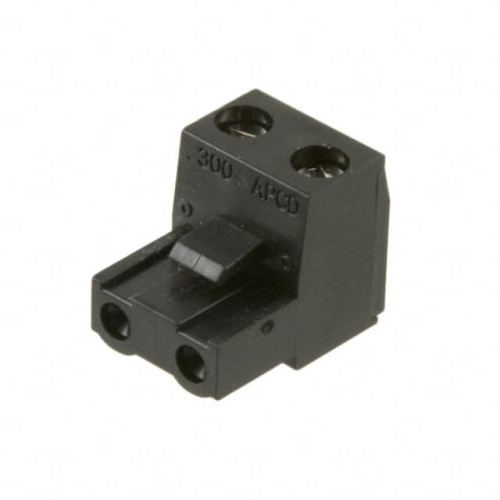 TERM BLOCK PLUG 2POS STR 7.62MM