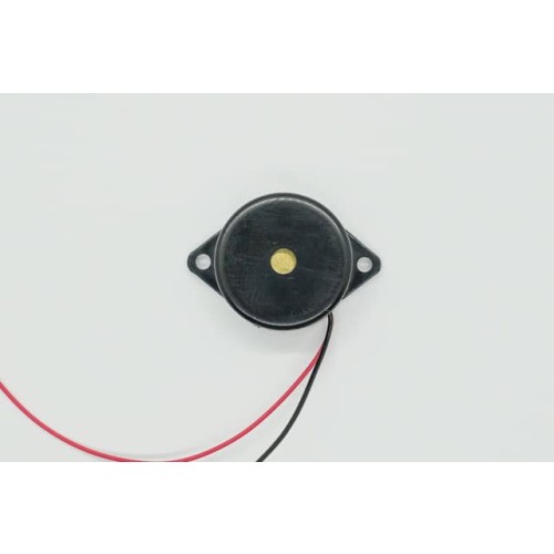 BUZZER PIEZO 12V 22MM FLANGE