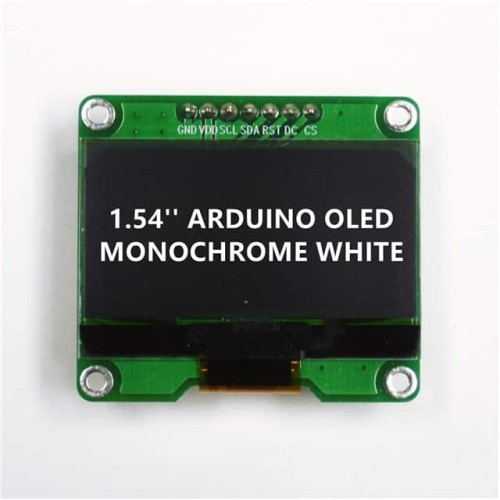 1.54'' ARDUINO OLED WHITE 128X64