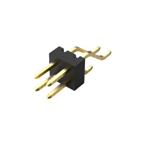 4POS, 2MM PITCH PIN HDR, DIL, SM