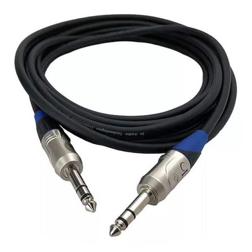 CABLE SHARK BLUE CONN STEREO 50'