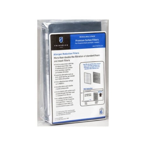 REPLACEMENT CARBON FILTERS (3 PA