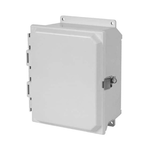 BOX FIBERGLASS GRAY 6.5" X 6.72"