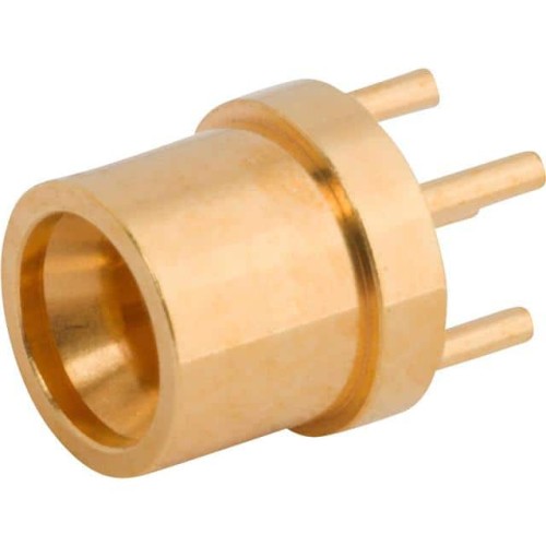 SMPM MALE PCB THRU-HOLE CONNECTO
